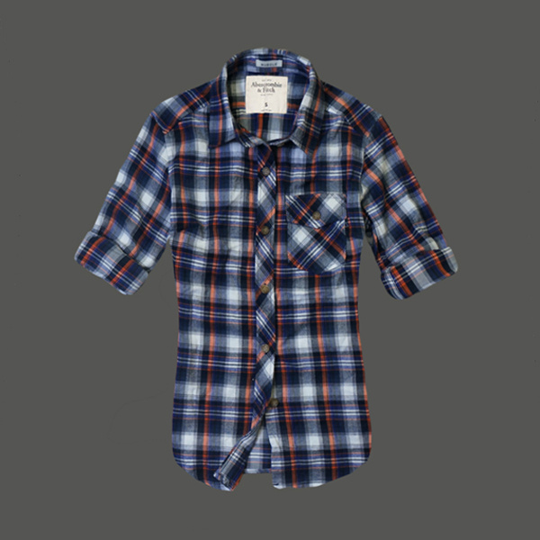 Abercrombie Fitch Mujeres Gaza Largo Blusa AF8394